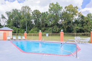 Seasonal outdoor pool