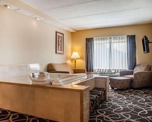 In-room safe, desk, blackout drapes, iron/ironing board