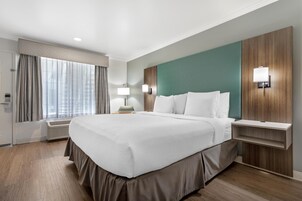 Quarto standard, 1 cama King, acessível, geladeira e micro-ondas