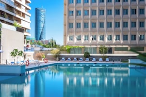 Seasonal outdoor pool