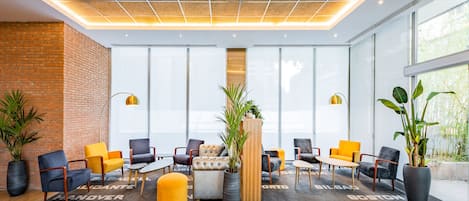 Sala de estar en el lobby