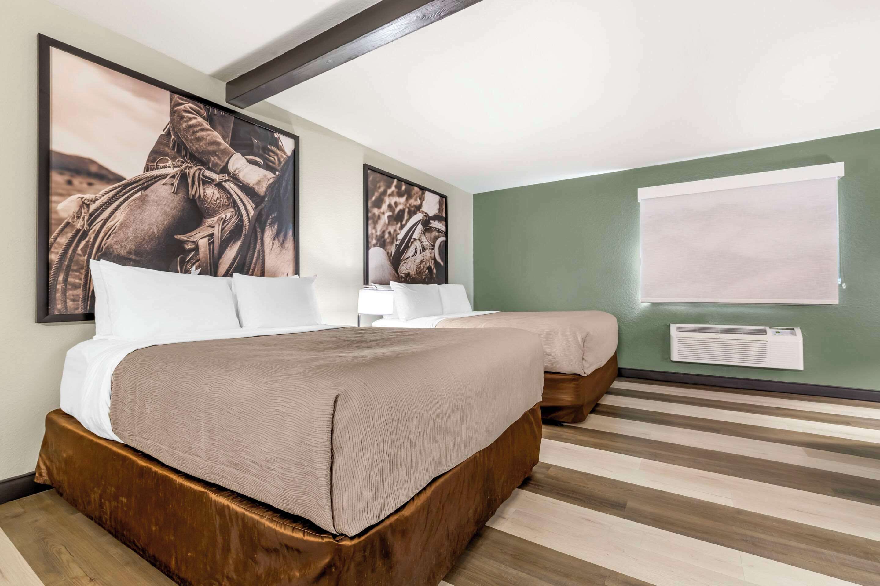 room, 2 queen beds, accessible, non smoking | pillow-top beds, in-room safe, desk, blackout curtains