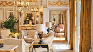 Royal suite, 1 kingsize bed | Luxe beddengoed, Select Comfort-bedden, een minibar