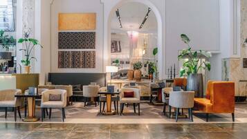 Sala de estar en el lobby