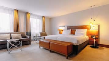 Dubbelrum för familj - 1 kingsize-säng | Allergitestade sängkläder och Tempur-Pedic-madrasser