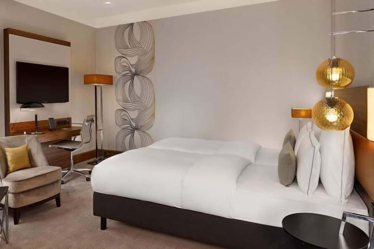 1 habitación, ropa de cama hipoalergénica y colchones Tempur-Pedic