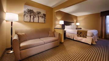 Kamar Single, 1 Tempat Tidur King, ensuite | Brankas, setrika/meja setrika, Wi-Fi gratis, dan seprai linen