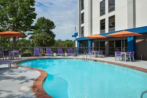 Seasonal outdoor pool