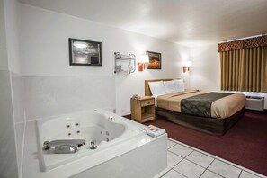 Desk, blackout drapes, iron/ironing board, rollaway beds