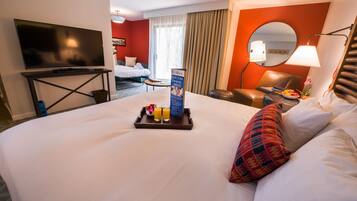 Hochwertige Bettwaren, Daunenbettdecken, Zimmersafe