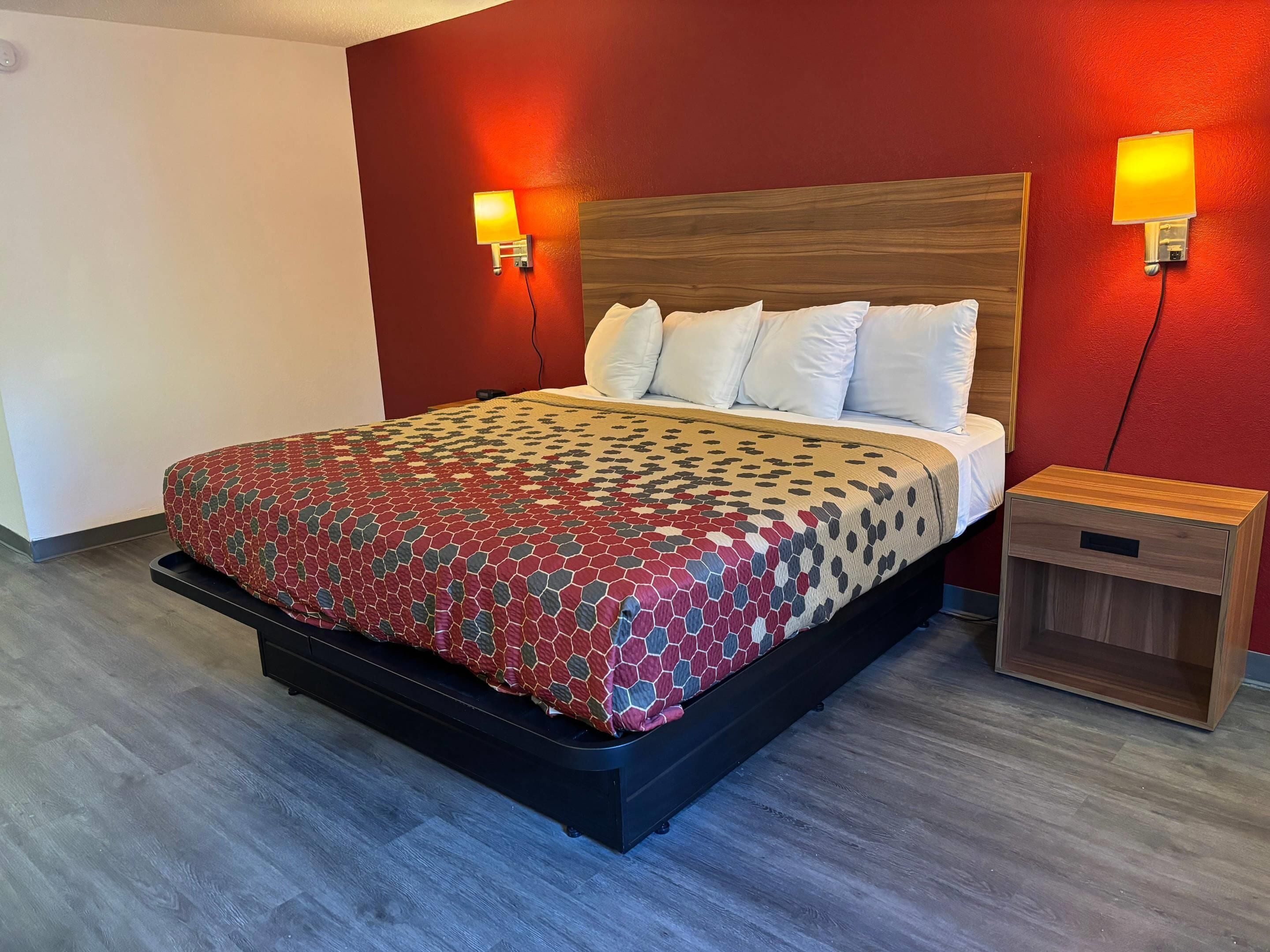 Individually decorated, individually furnished, blackout drapes