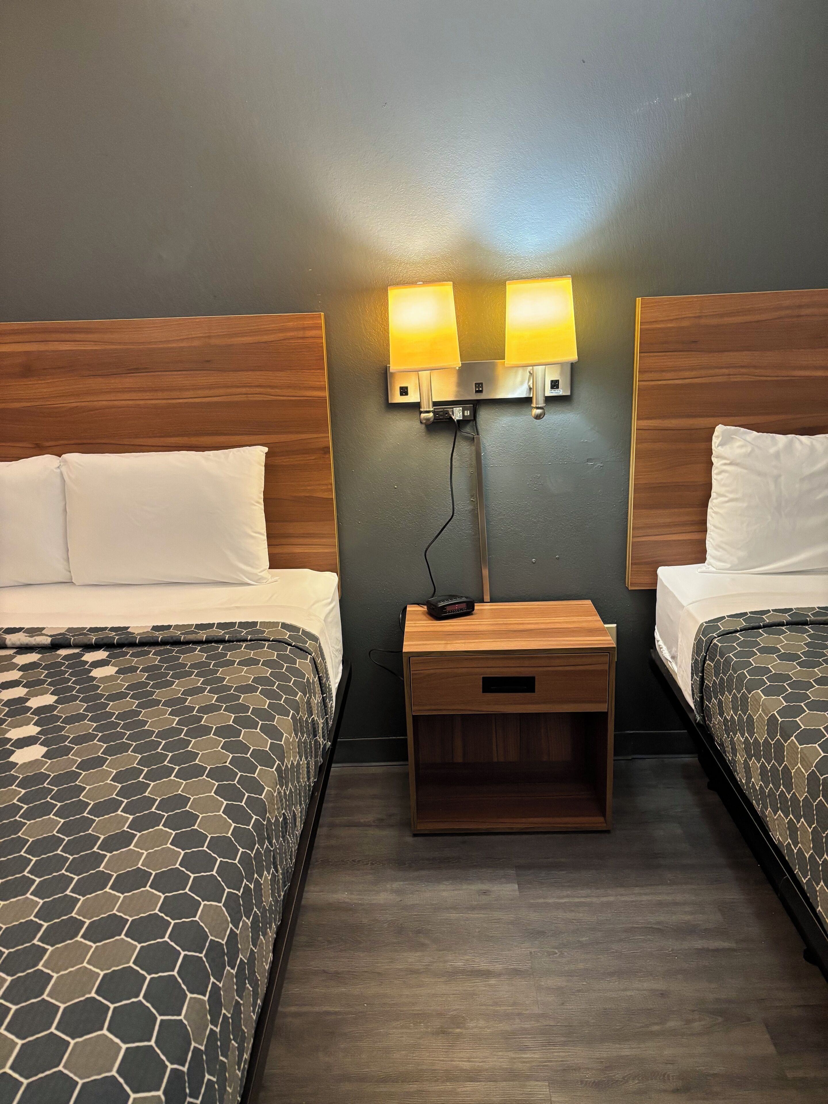 Standard Double Room, 2 Double Beds, Non Smoking | Individually decorated, individually furnished, blackout curtains