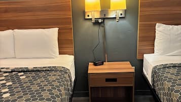 Standard Double Room, 2 Double Beds, Non Smoking | Individually decorated, individually furnished, blackout curtains