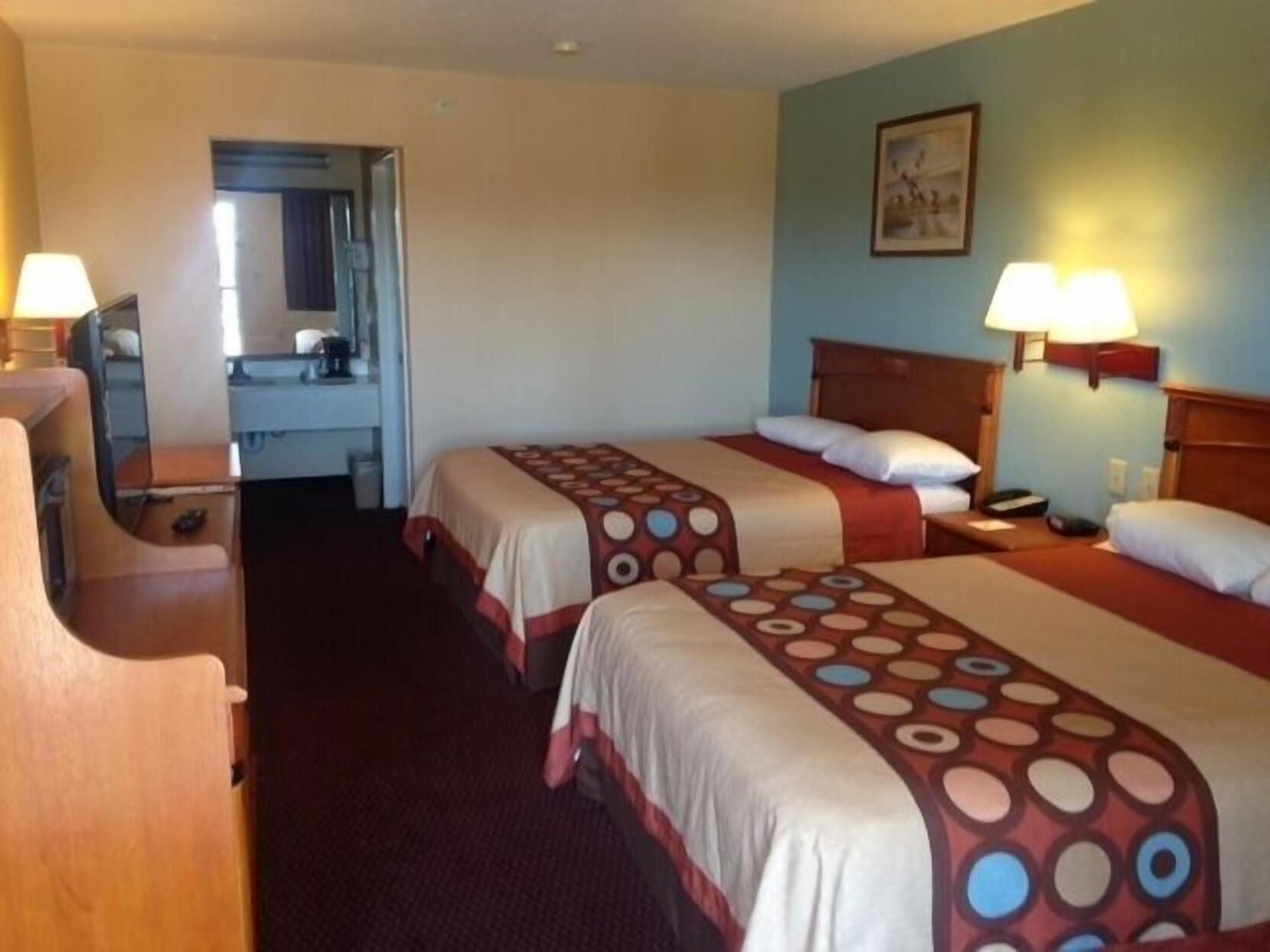 Individuell dekoriert, individuell eingerichtet, Schreibtisch