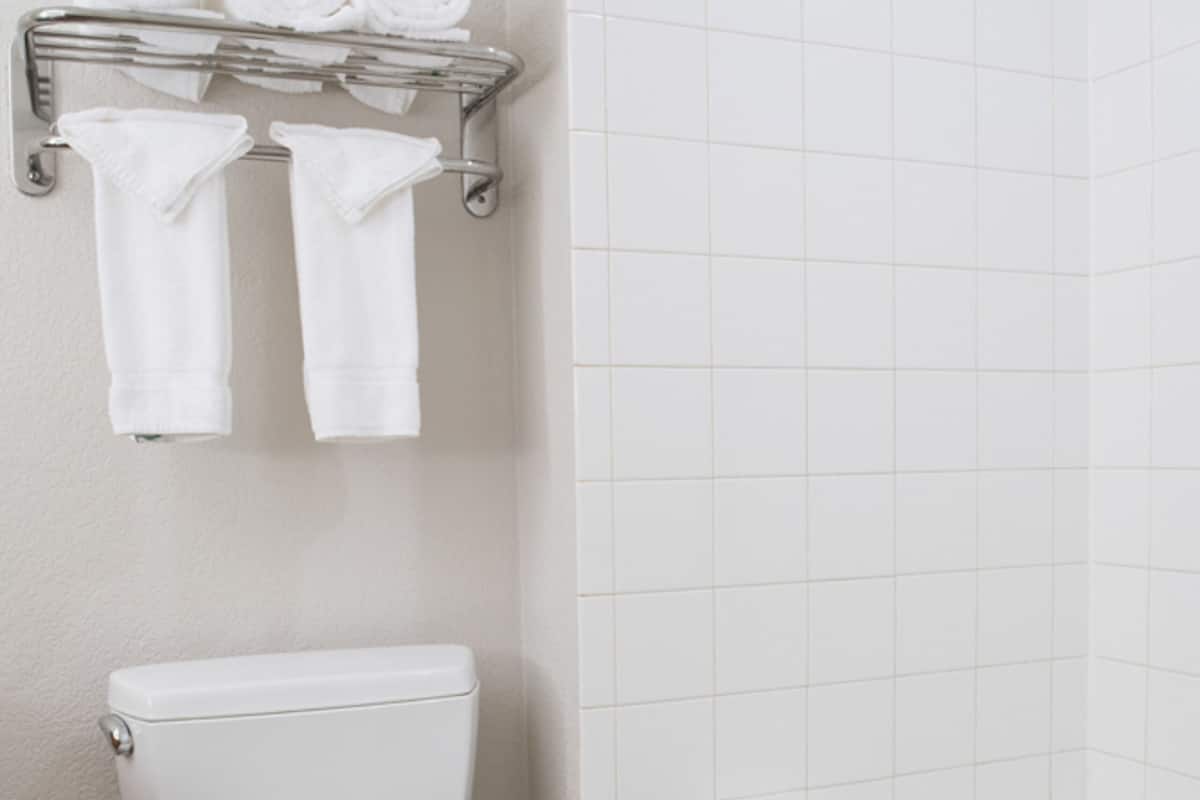 free toiletries, hair dryer, towels, soap