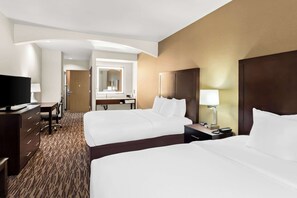 Desk, laptop workspace, blackout drapes, iron/ironing board - Comfort Suites Portland Airport (Portland)