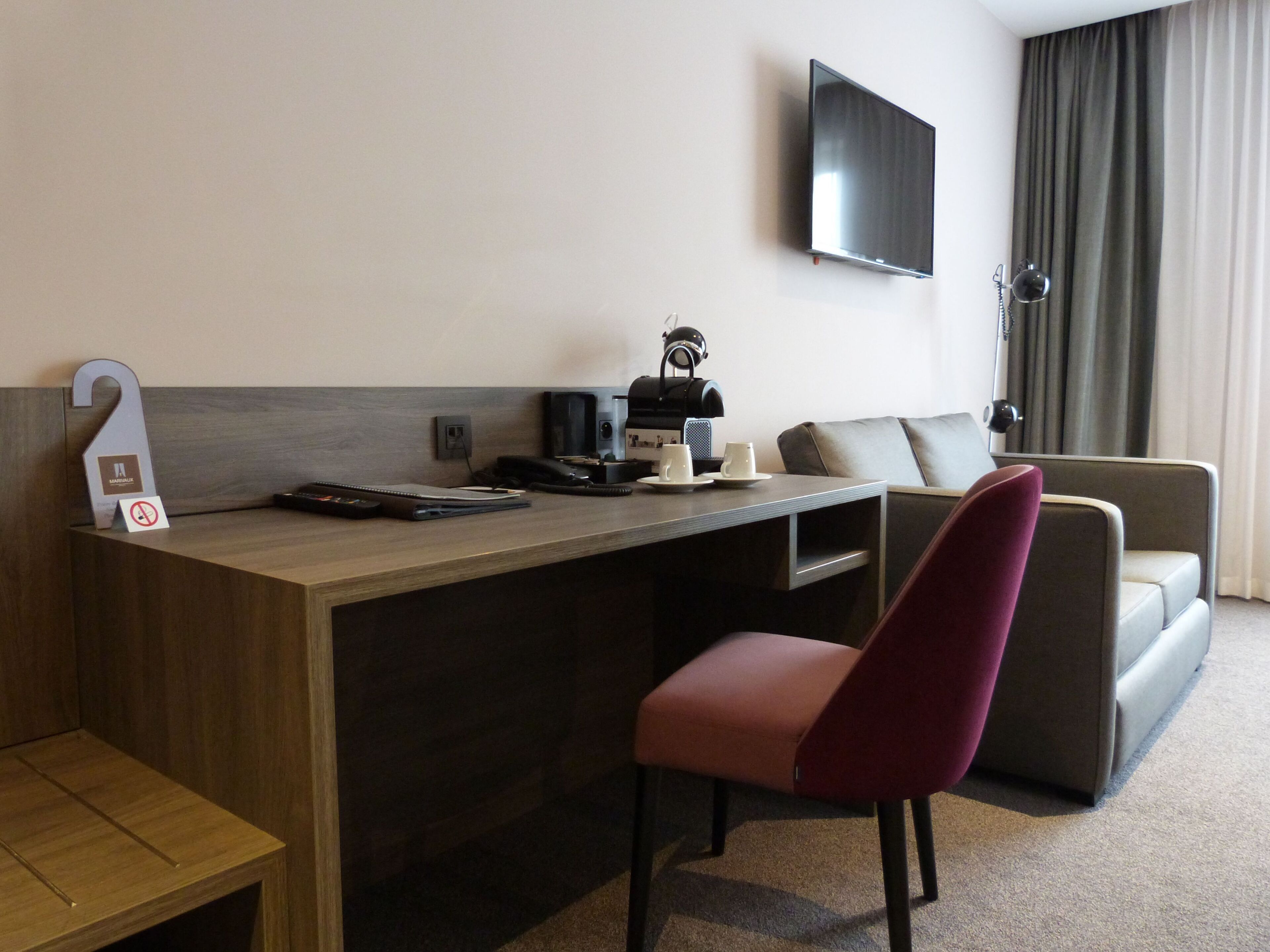 premium bedding, in-room safe, desk, blackout curtains