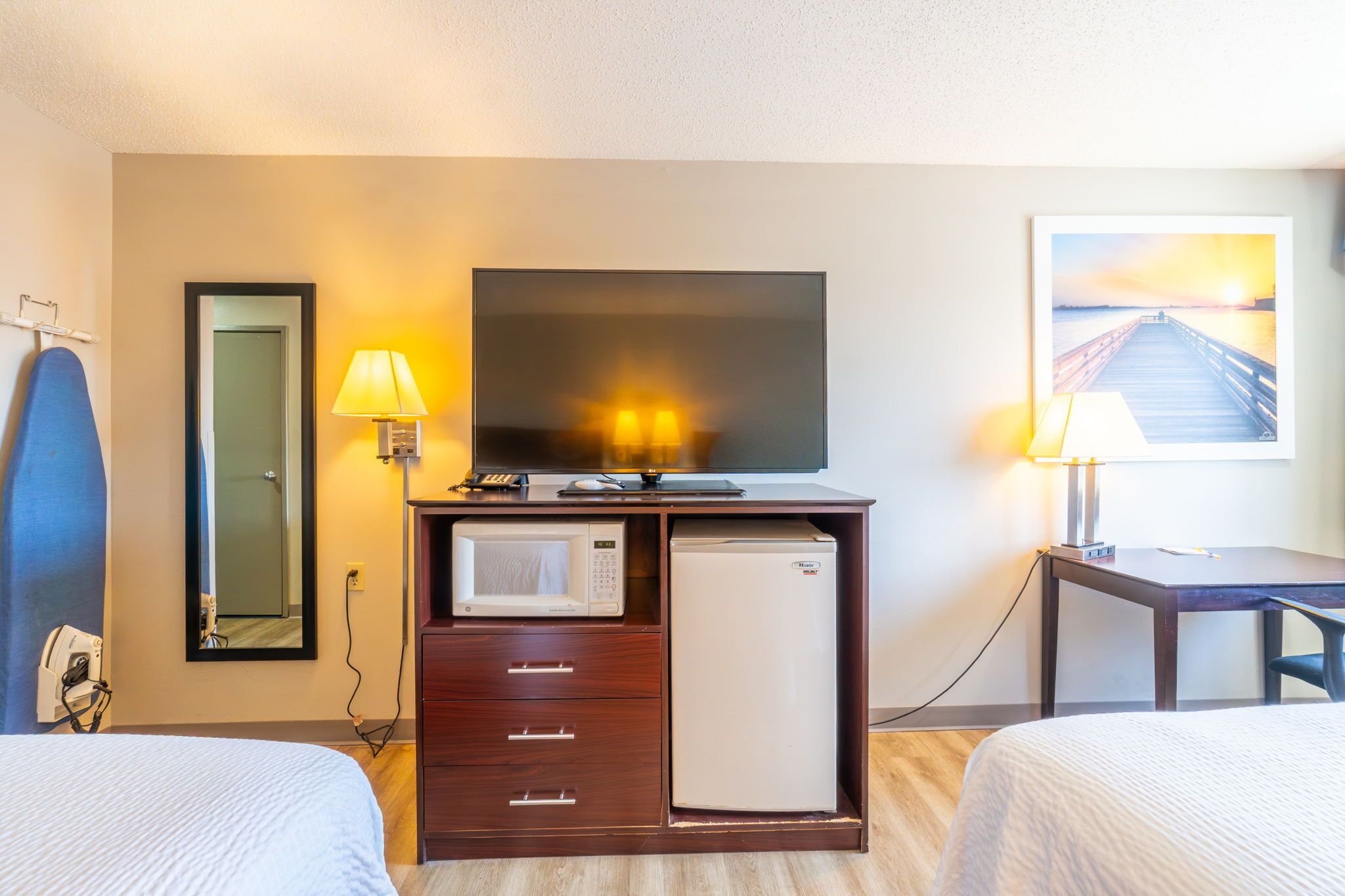 Room, 2 Queen Beds, Non Smoking | Desk, iron/ironing board, free cribs/infant beds, free WiFi