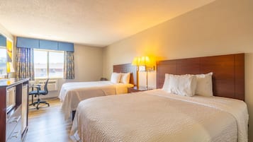 Room, 2 Queen Beds, Non Smoking | Desk, iron/ironing board, free cribs/infant beds, free WiFi