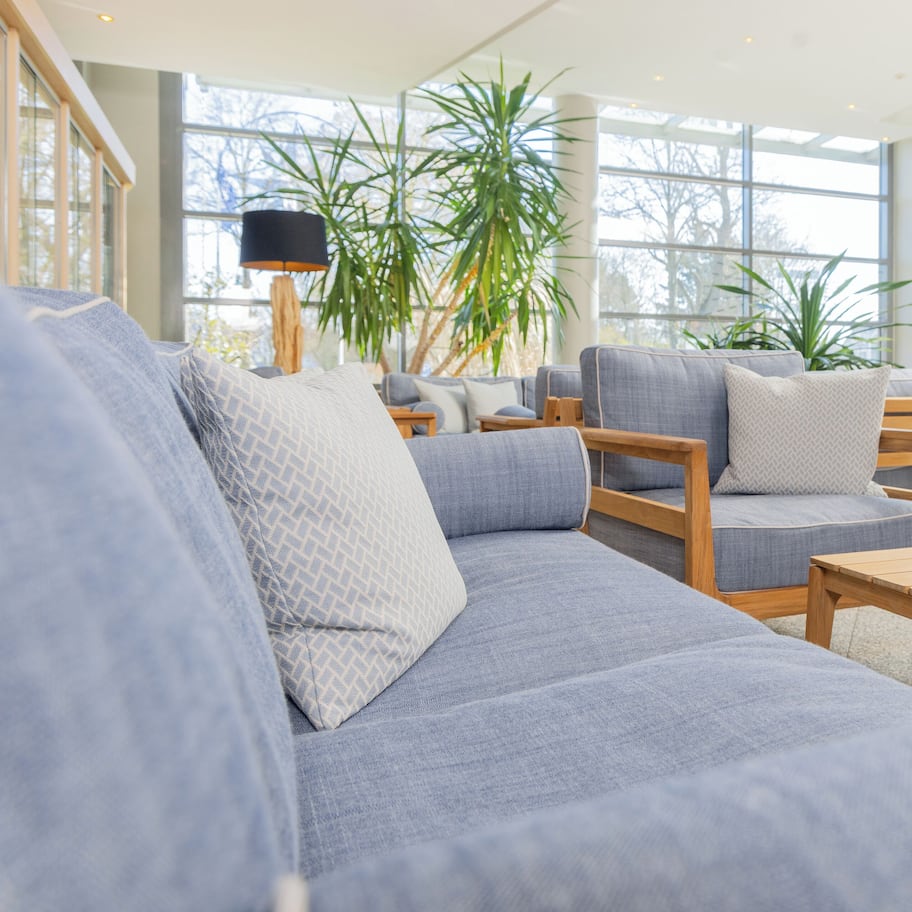 Lobby sitting area