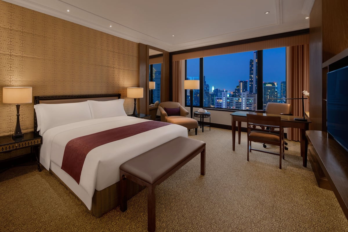 Ropa de cama de alta calidad y minibar