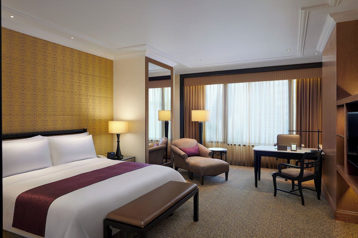 Ropa de cama de alta calidad y minibar