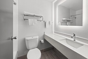 Standard Room, 2 Double Beds, Non Smoking | Premium bedding, desk, iron/ironing board, free WiFi