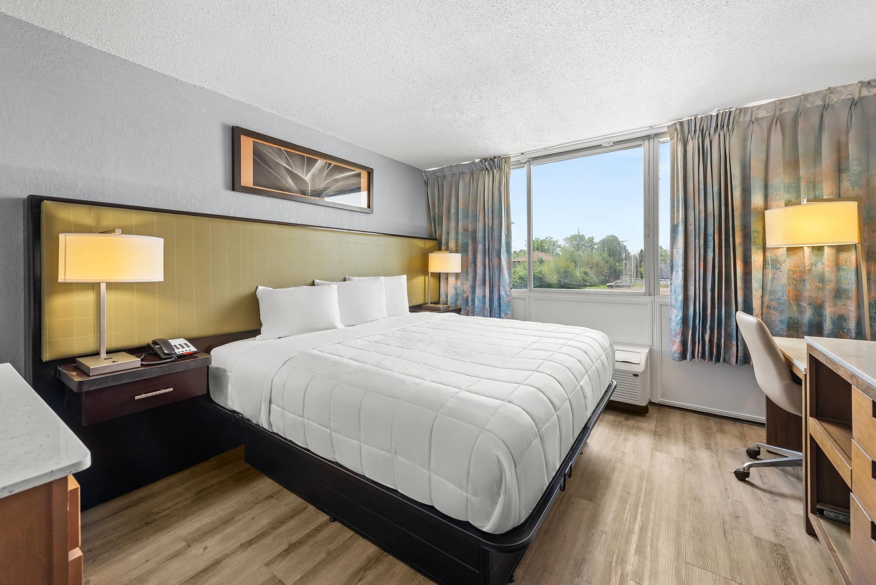 Ropa de cama de alta calidad y escritorio 