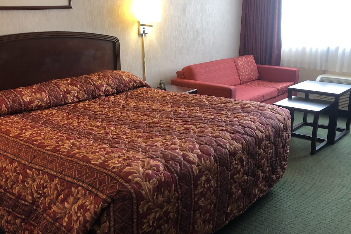 Standard Room, 1 King Bed, Non Smoking | Premium bedding, desk, iron/ironing board, free WiFi