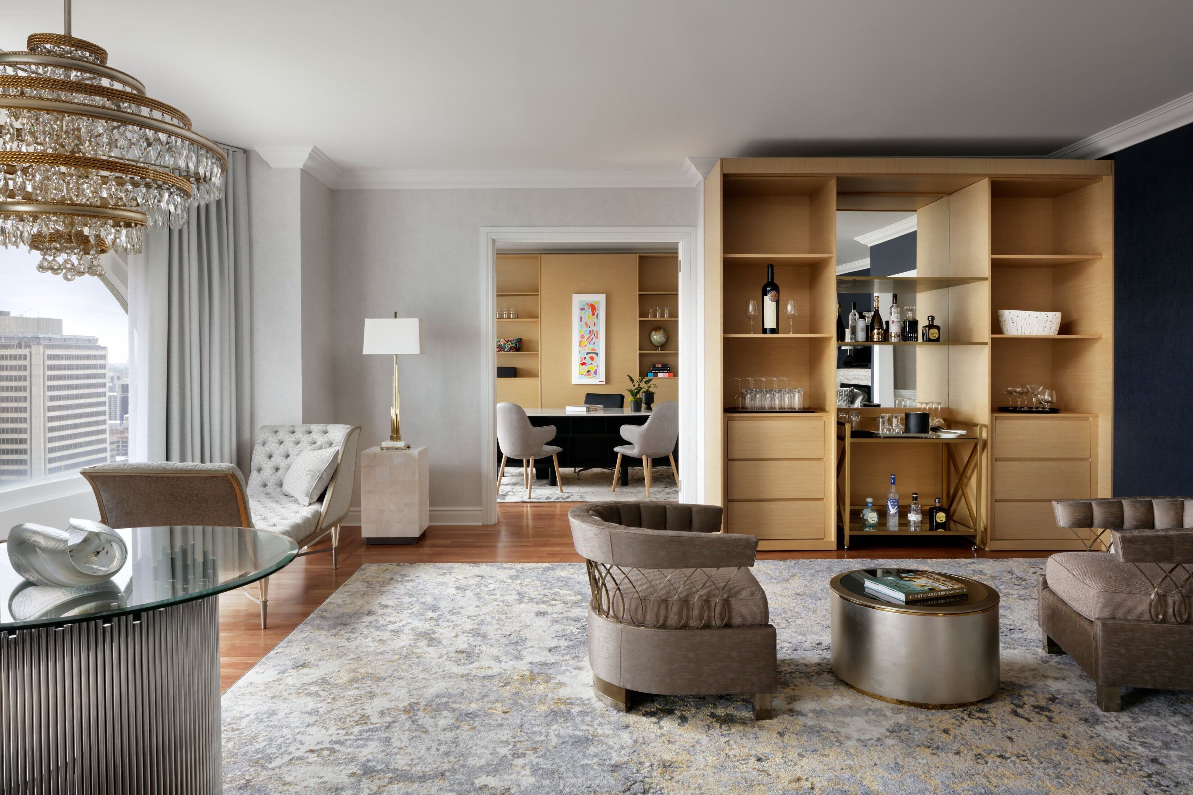 hypo-allergenic bedding, in-room safe, desk, blackout curtains