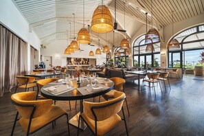Lunch, dinner served; French cuisine, al fresco dining 