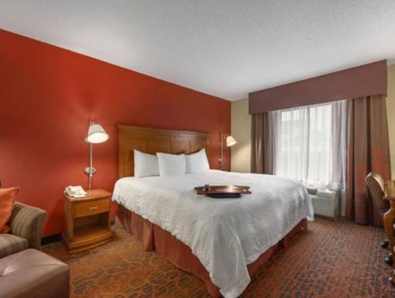 Premium bedding, blackout drapes, iron/ironing board, free WiFi