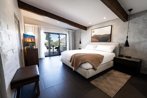 Frette Italian sheets, premium bedding, down duvets, pillow-top beds