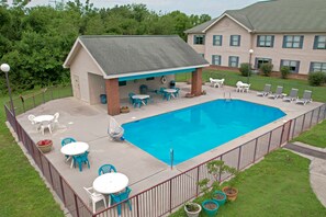 Seasonal outdoor pool