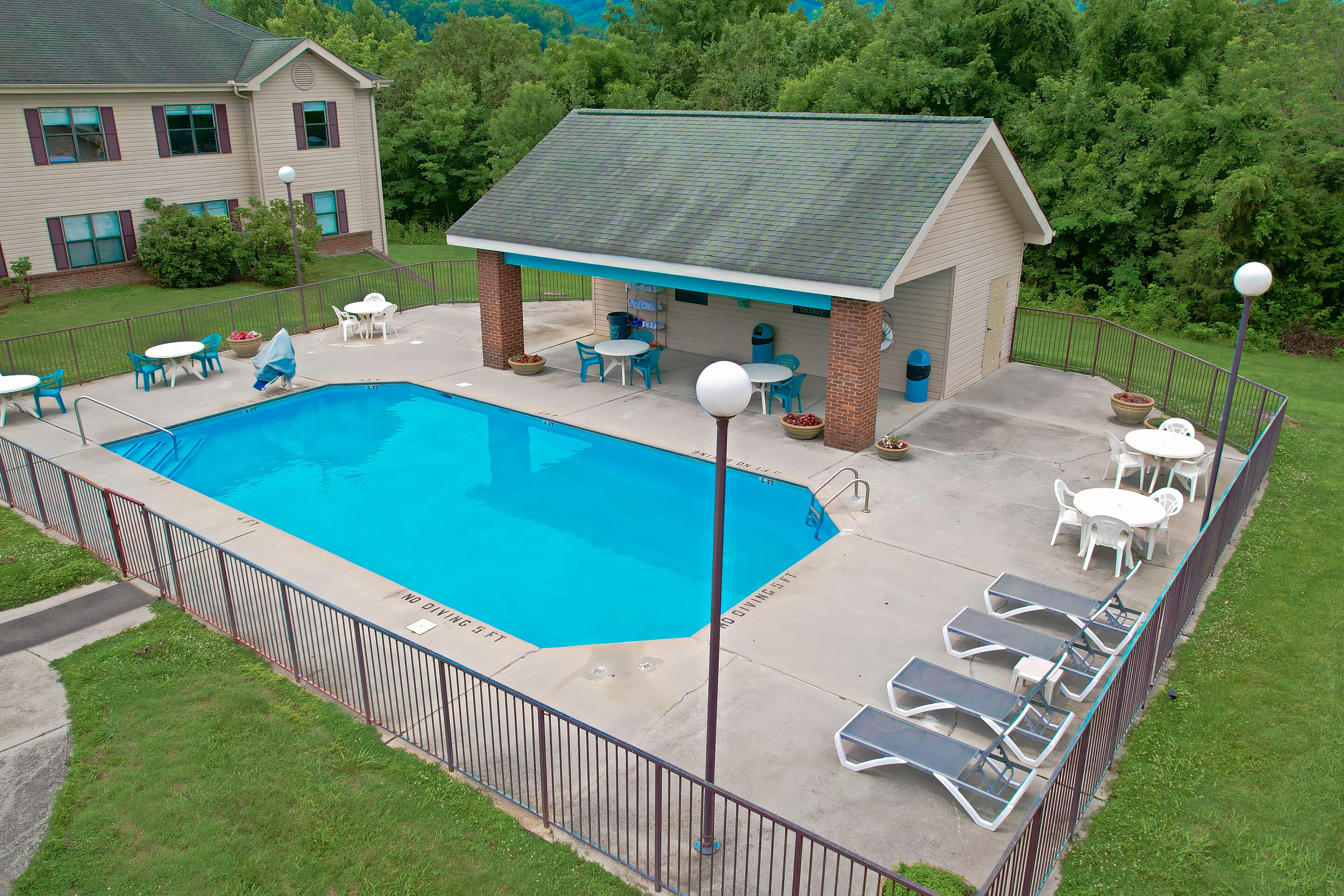 seasonal outdoor pool