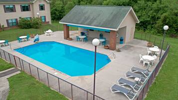 Seasonal outdoor pool