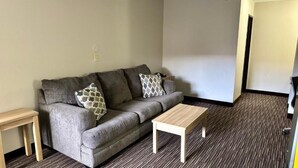 Studio Suite, 2 Queen Beds, Non Smoking | Desk, blackout drapes, iron/ironing board, WiFi (free)