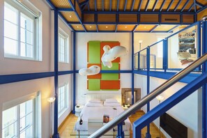 Hypo-allergenic bedding, free minibar, in-room safe