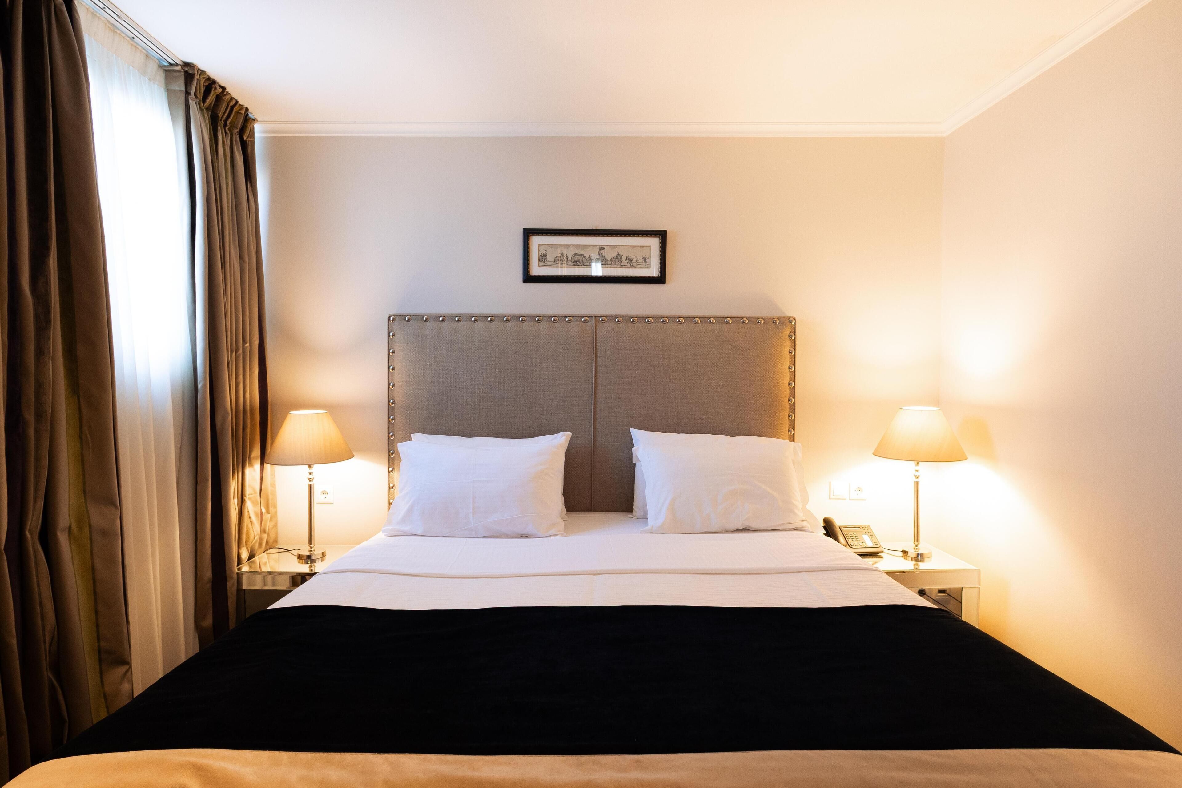 Rom – superior, 1 kingsize-seng, ikke-røyk | Sengetøy av topp kvalitet, Tempur-Pedic-senger og minibar