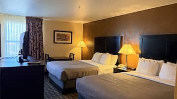 Desk, iron/ironing board, free cots/infant beds, rollaway beds