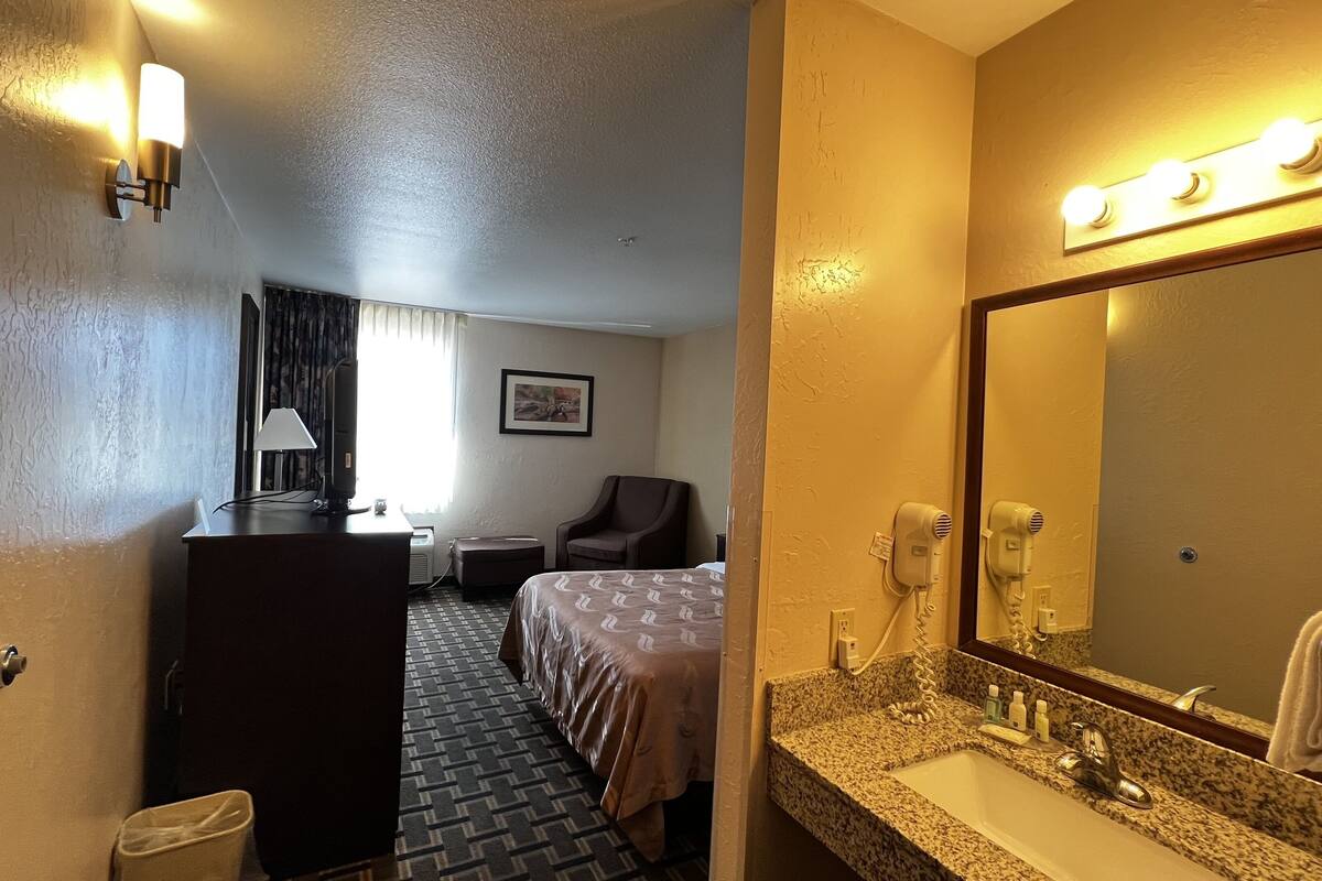 room, 1 queen bed, accessible, non smoking | desk, iron/ironing board, free cots/infant beds, rollaway beds