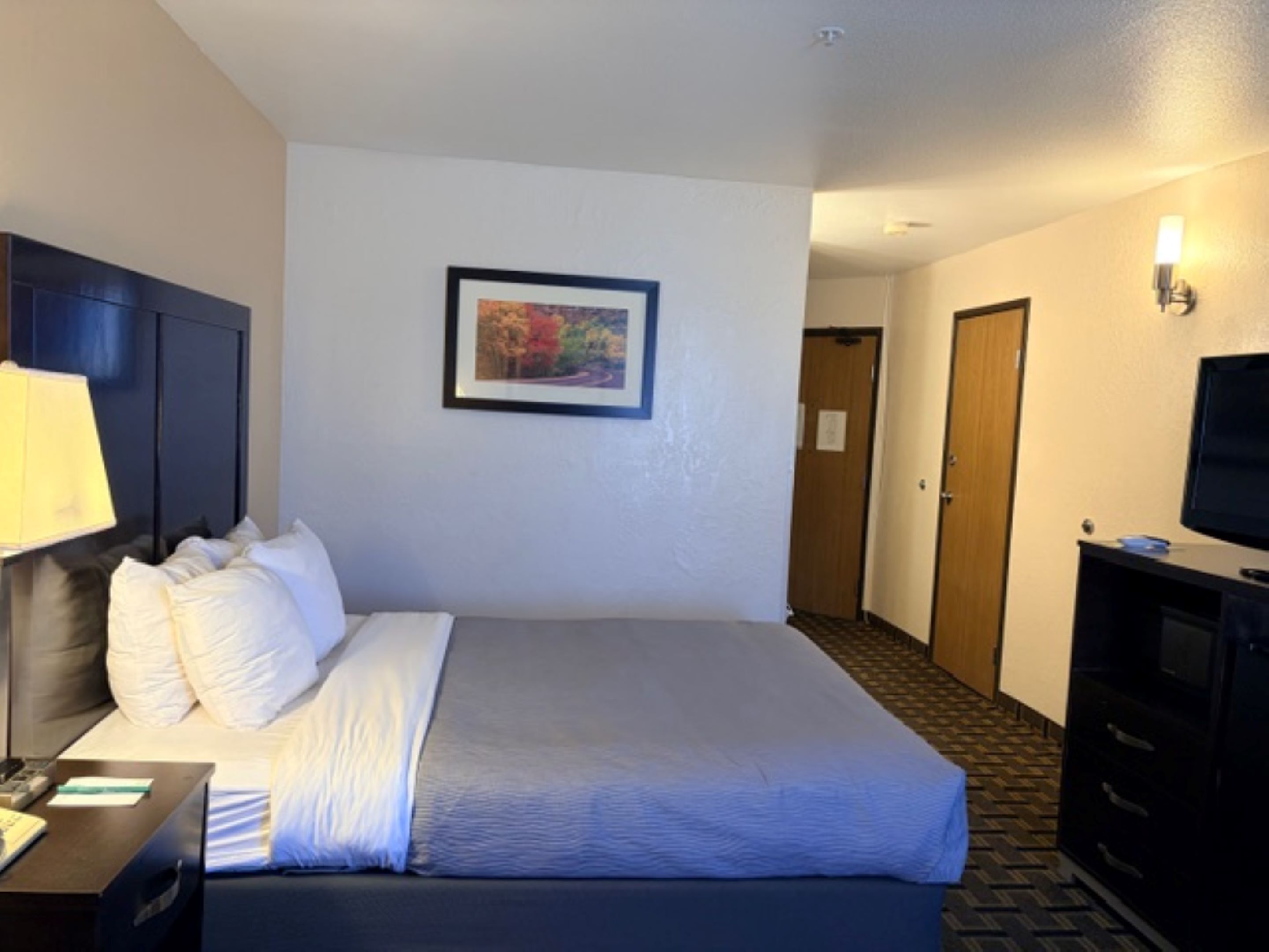 客房, 1 张大床, 无障碍, 无烟房 | 办公桌、熨斗/熨衣板、免费婴儿床、折叠床/加床（额外收费）