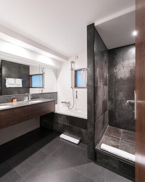 In-room safe, desk, laptop workspace, soundproofing