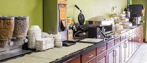 Gratis frukostbuffé