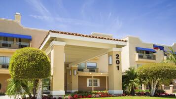 Entrada de la propiedad