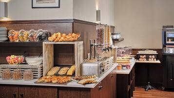 Daily buffet breakfast (EUR 14 per person)