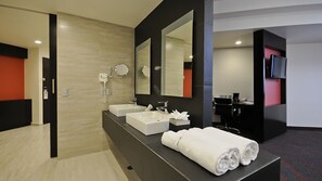 Suite, 1 King Bed | In-room safe, desk, iron/ironing board, cots/infant beds