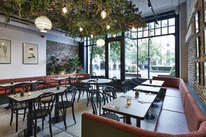 Daily buffet breakfast (EUR 18 per person)