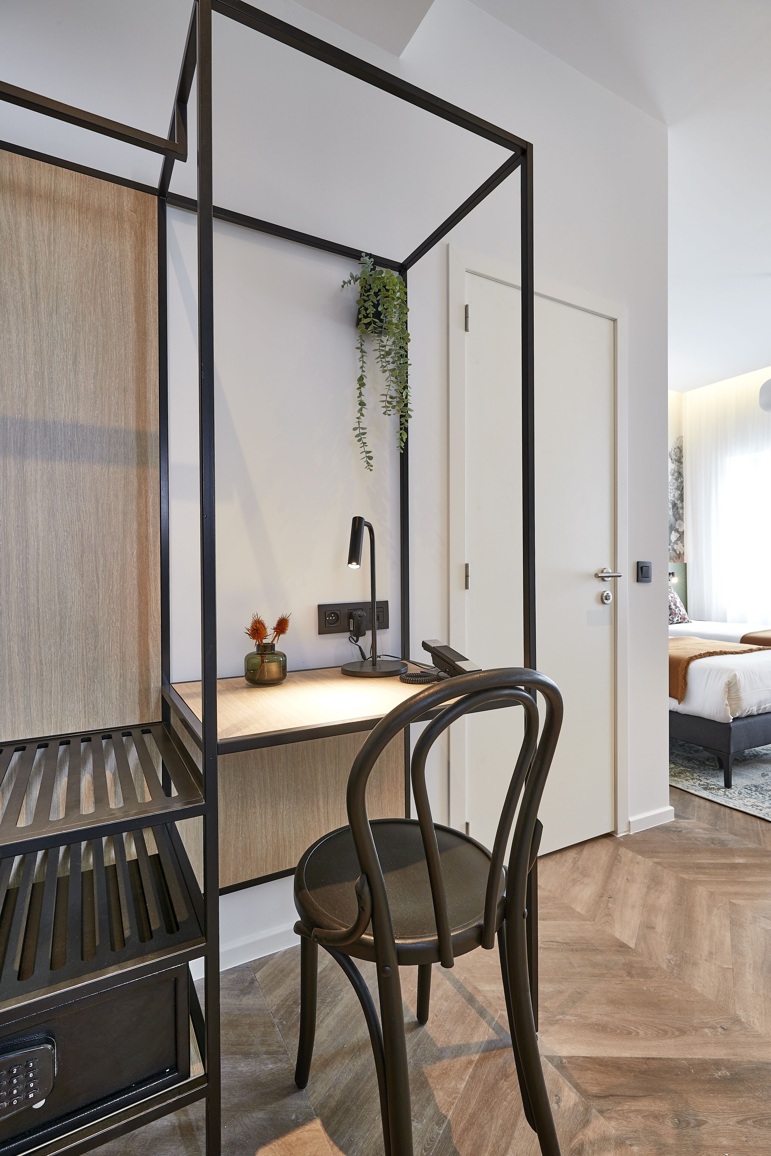 superior triple room (gardener) | in-room safe, individually decorated, blackout curtains