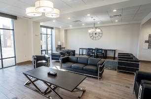 Sala de estar en el lobby